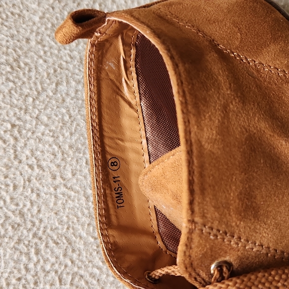 Ladies Suede Ankle Boots, Le Miu Brand, Size 8 - Picture 5 of 5